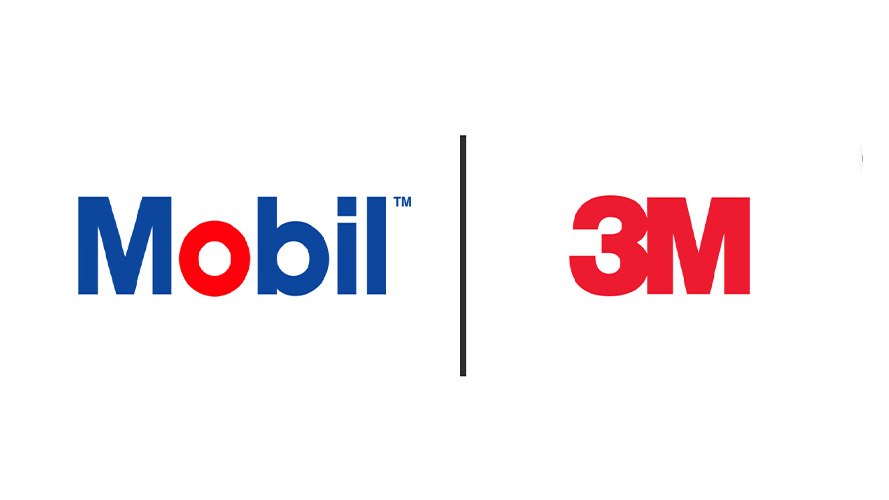 Mobil - 3M logo